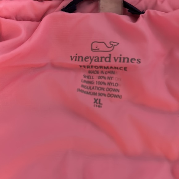 Kids Vineyard vines light puffer coat XL - Picture 4 of 8